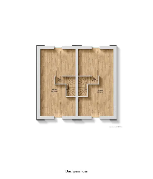 Dachgeschoss linke Seite