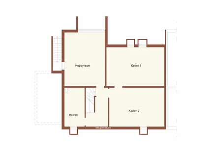 Grundriss: Kellergeschoss