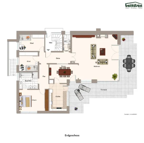 Grundriss Erdgeschoss 