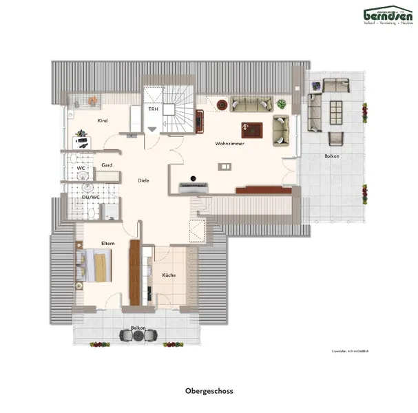 Grundriss Dachgeschoss 