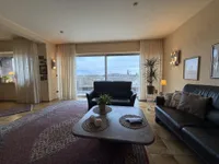 Wohnzimmer mit Schiebeelement