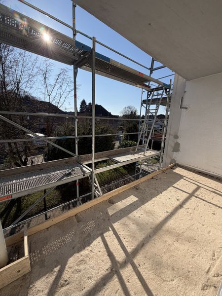 Balkon- momentan in der Sanierung