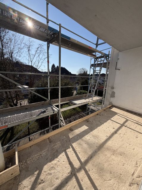 Balkon- momentan in der Sanierung