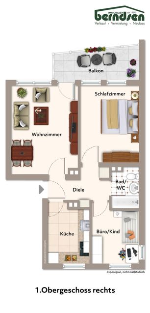 Grundriss: 1.Obergeschoss