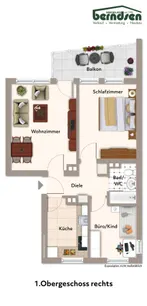 Grundriss: 1.Obergeschoss