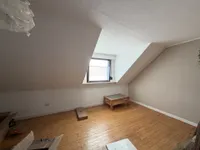 Wohnzimmer im Dachgeschoss