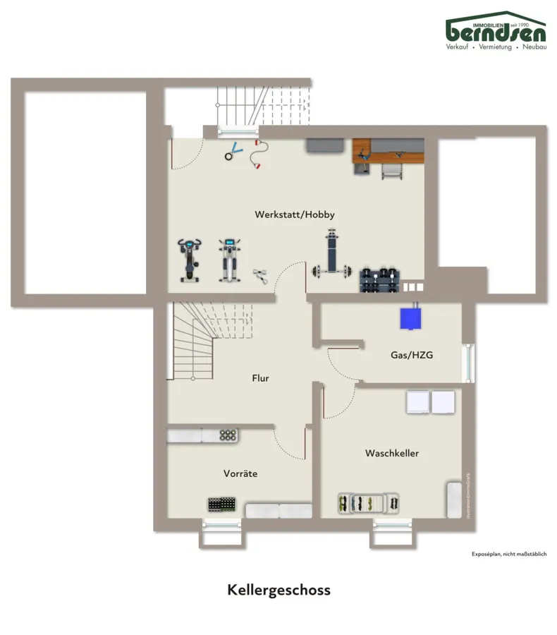 Grundriss: Kellergeschoss