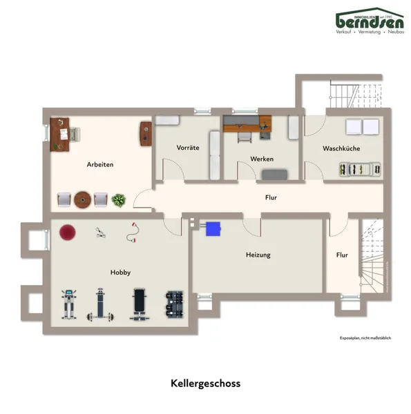 Grundriss: Kellergeschoss