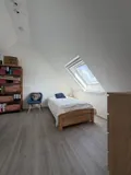 Schlafzimmer/Büro Spitzboden