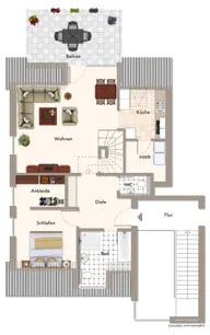 Grundriss Obergeschoss