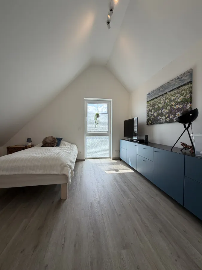 Schlafzimmer/Büro Spitzboden