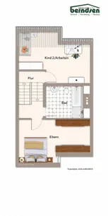 Grundriss: Ebene 4 und 5