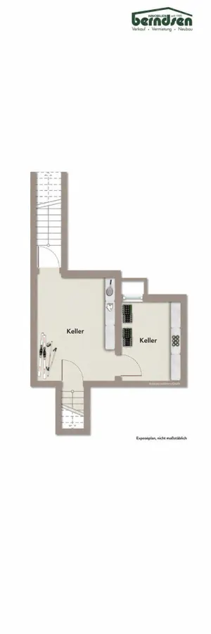 Grundriss: Kellergeschoss