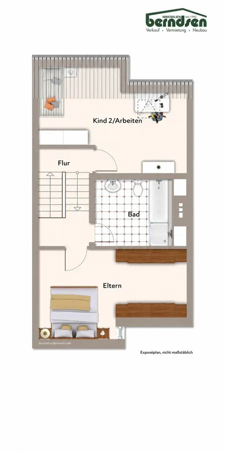 Grundriss: Ebene 4 und 5