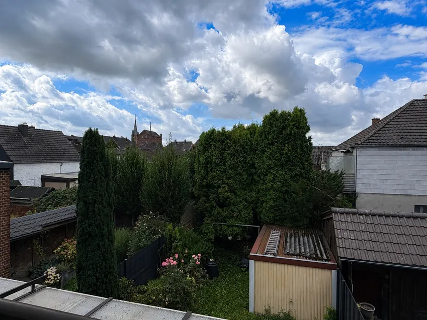Blick auf die Kirche