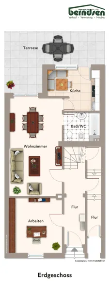 Grundriss: Erdgeschoss