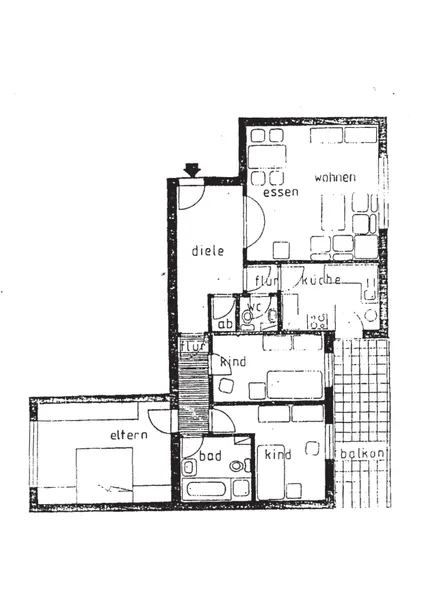 Grundriss gespiegelt