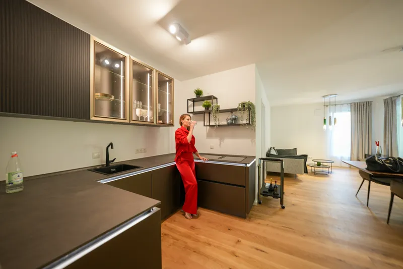 Küche Musterwohnung