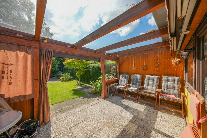 Überdachte Terrasse