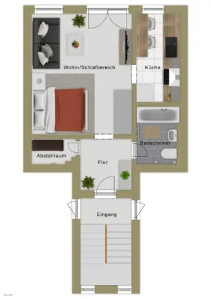 Grundriss 3. Obergeschoss