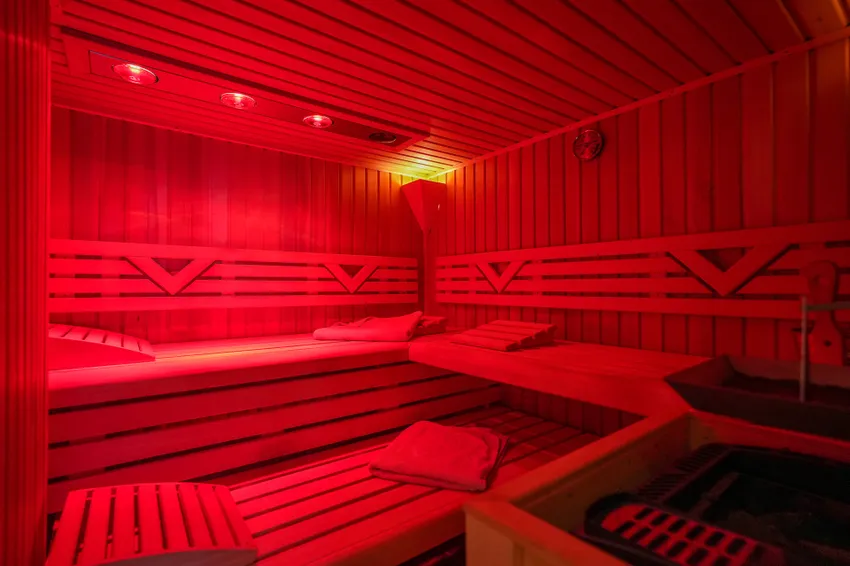 Wellnesbereich im Badezimmer