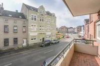 Balkon aus Wohnbereich