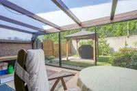 Überdachte Terrasse