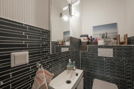Separate Toilette