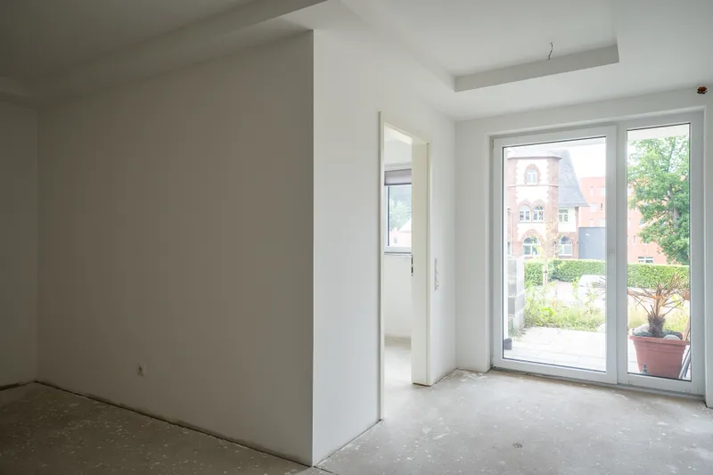 Blick auf die Terrasse