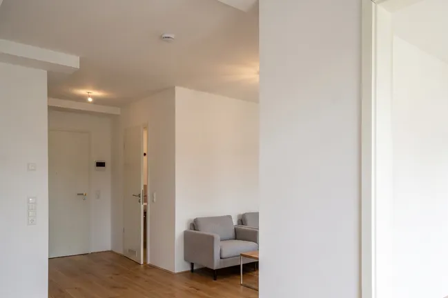 Blick zum Wohnungseingang KI generiert