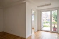 Blick auf die Terrasse KI generiert