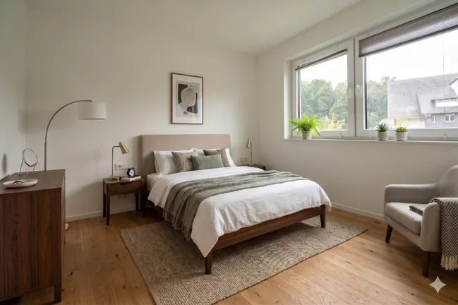 Schlafzimmer KI generiert