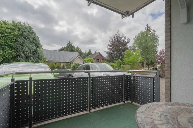 Überdachte Terrasse