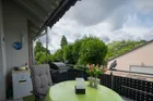 Überdachter Balkon