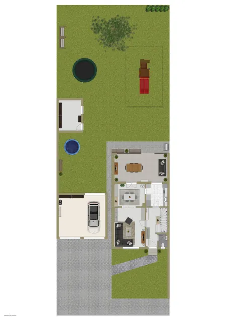 Erdgeschoss inkl. Außenbereich