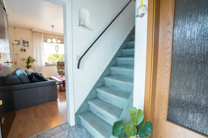 Zugang ins Obergeschoss