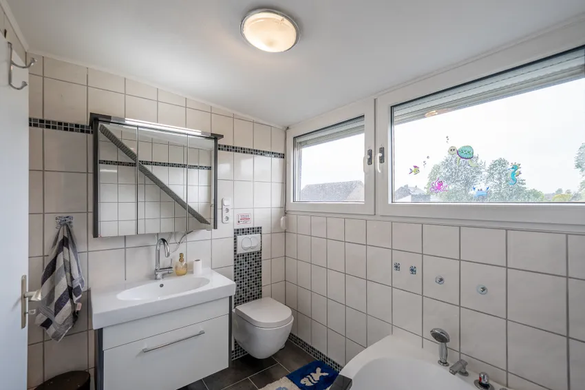 Badezimmer Dachgeschoss