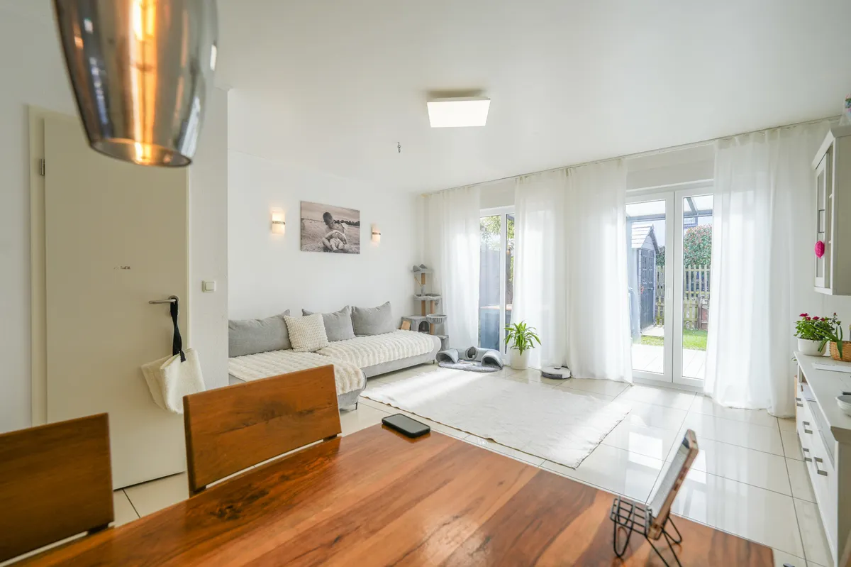 Blick in den Wohnbereich