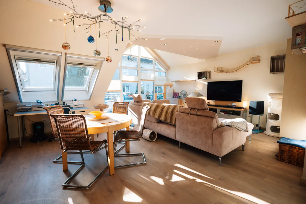 Wohnzimmer Fensterfront