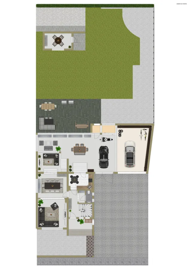 Erdgeschoss & Außenbereich