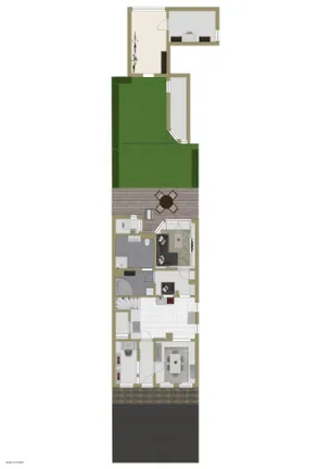 Erdgeschoss und Außenbereich