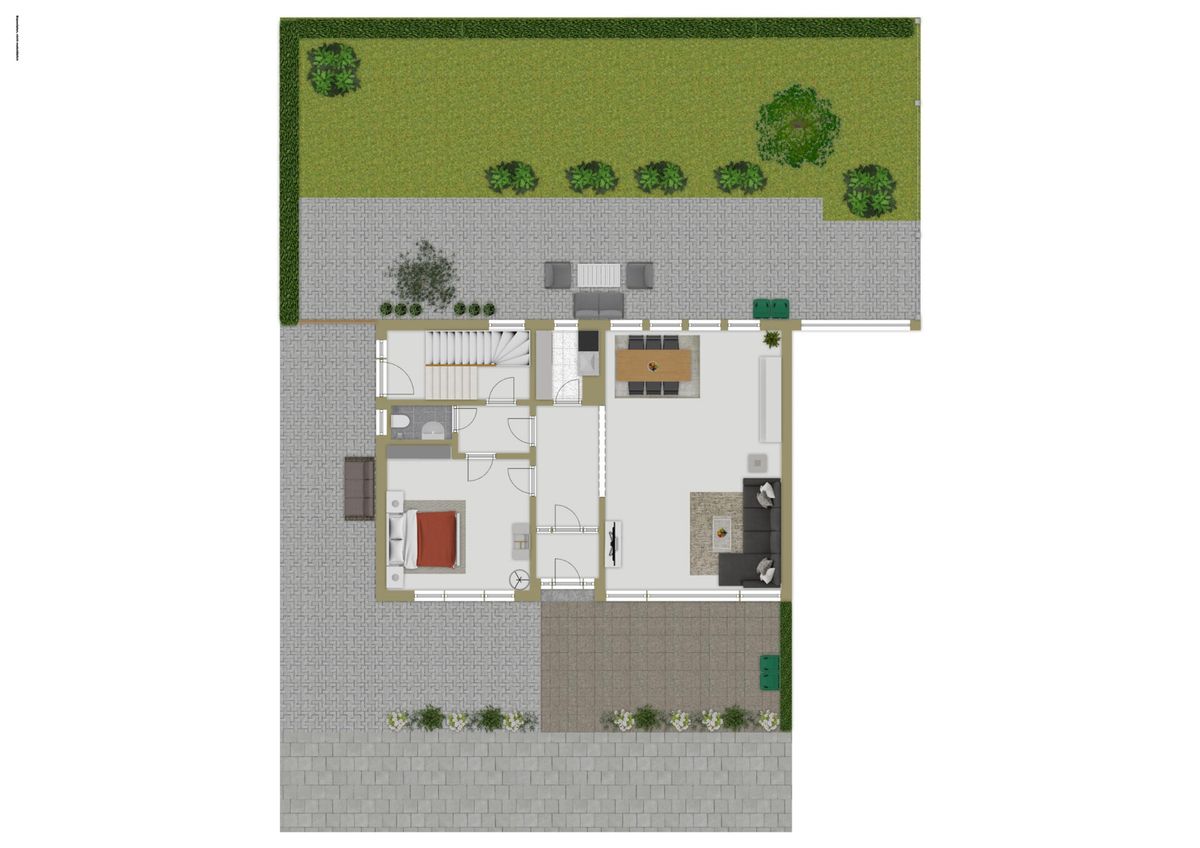 Erdgeschoss & Außenbereich