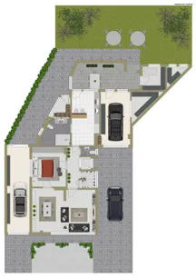 Erdgeschoss & Außenbereich