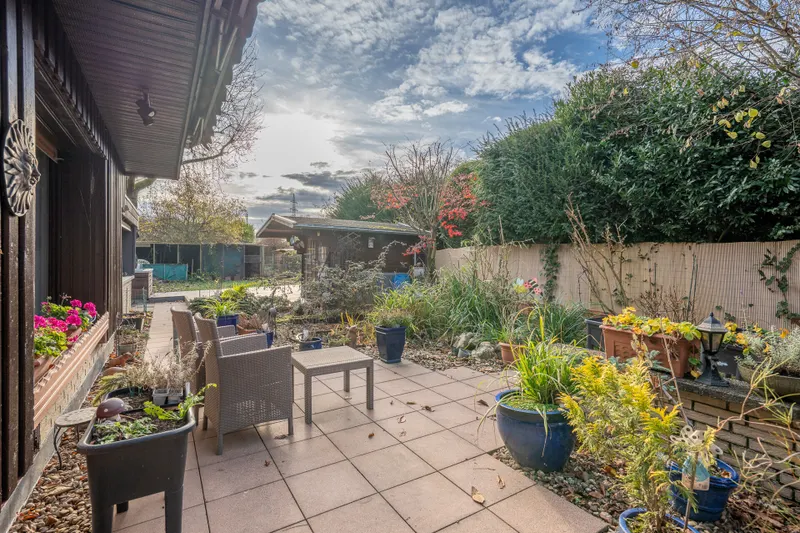 Garten hinten