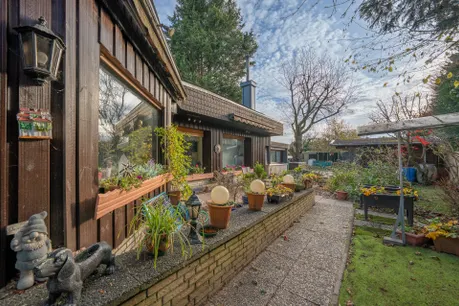 Garten hinten