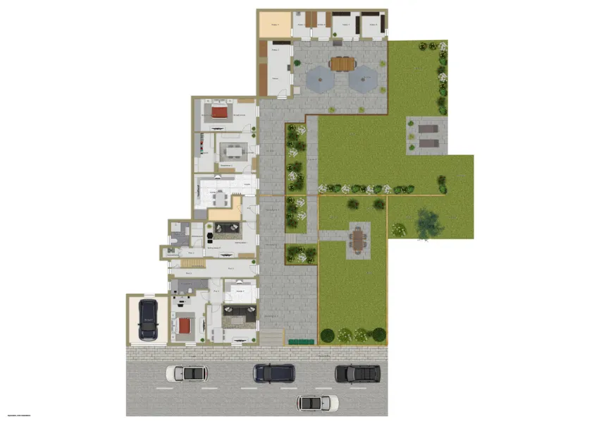 Erdgeschoss & Außenbereich