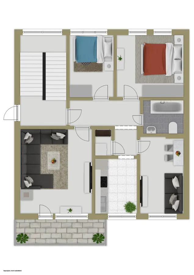 Grundriss Blu8