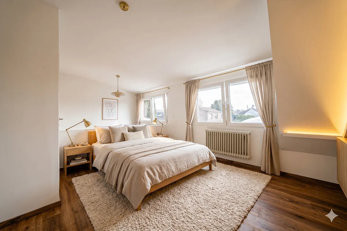 6.1 Visualisierung Schlafzimmer