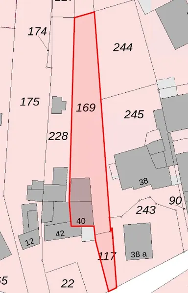 Lageplan der Immobilie