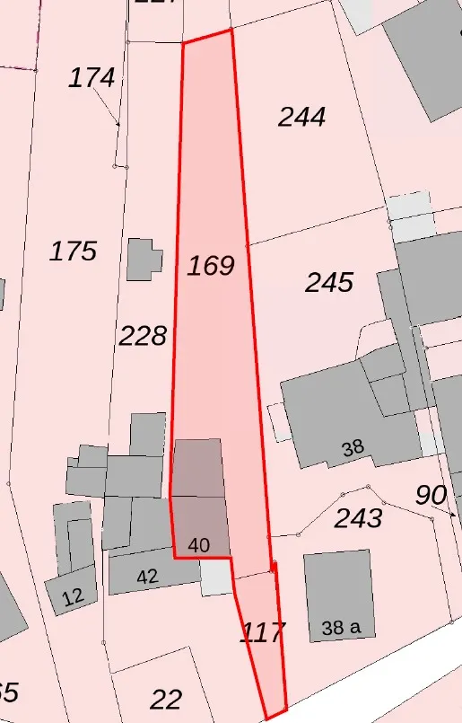 Lageplan der Immobilie